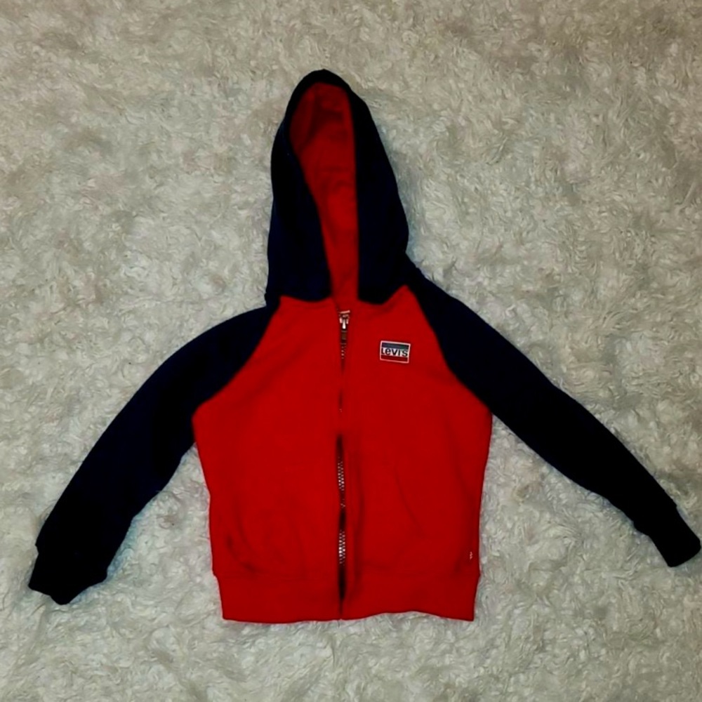 Child’s Levi’s Jacket Red & Blue, size 3T